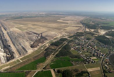 Tagebau Cottbus Nord Luftbild 2007